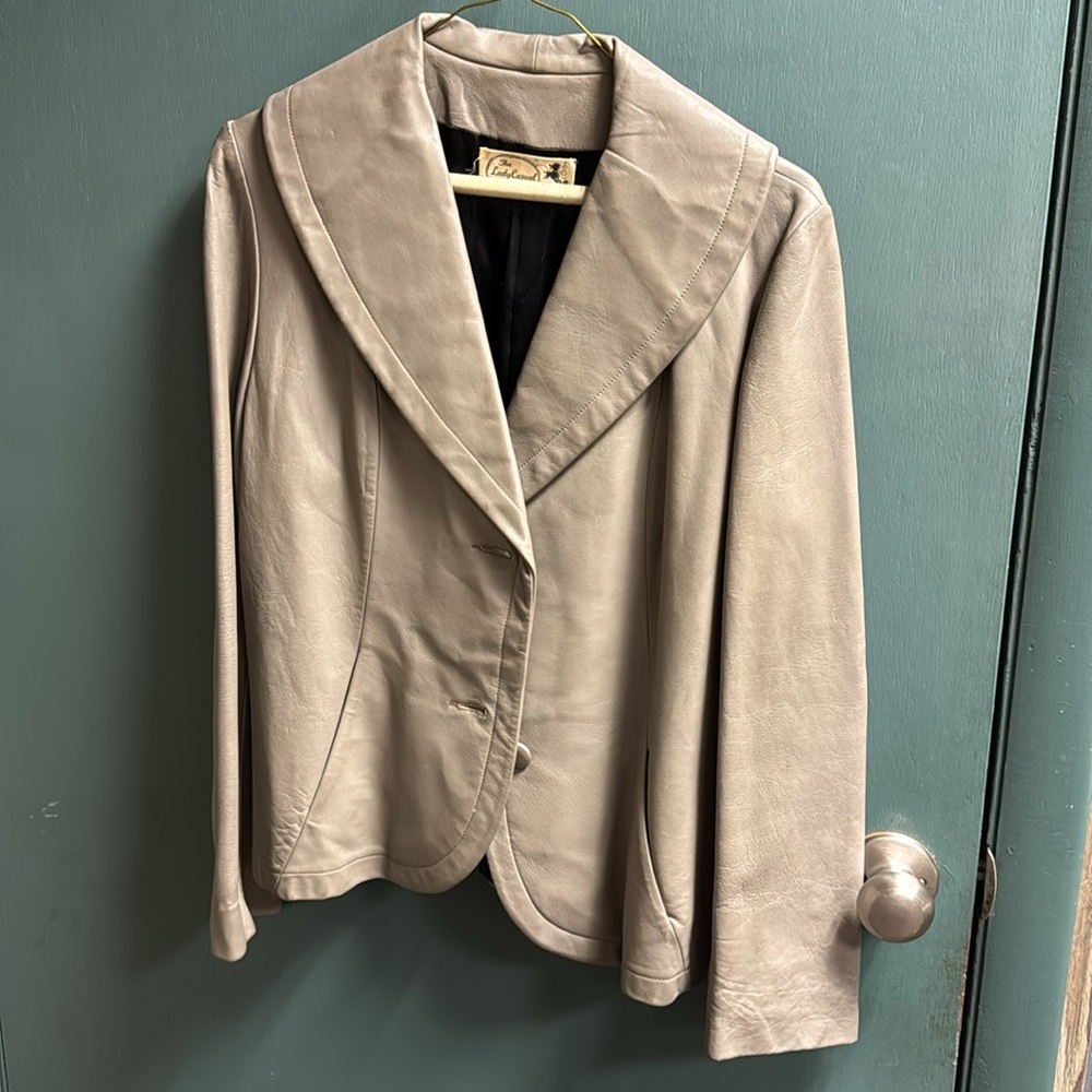 Scully Ladies vintage leather jacket